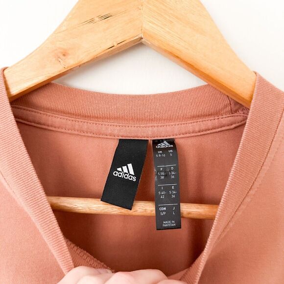 Adidas Bodysuit High Cut Leotard Brown Size Small Streetwear Athleisure - Picture 9 of 10